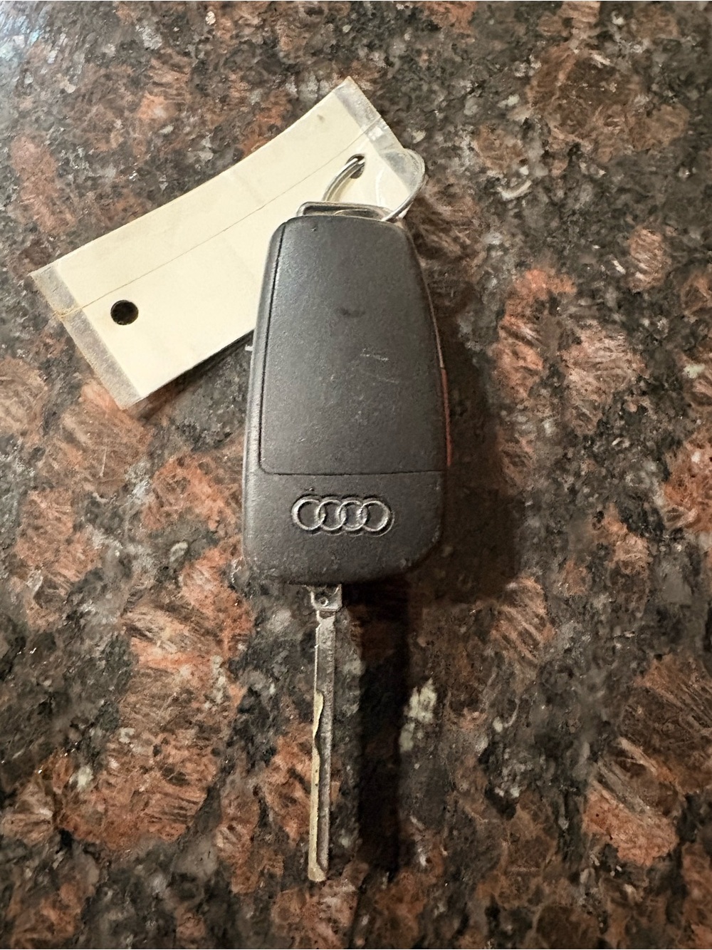 Audi Black Key Fob Remote - 3-Button